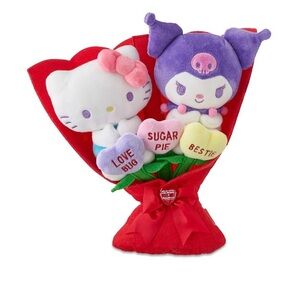 Sanrio Sweethearts Plush Bouquet with Hello Kitty and Kuromi